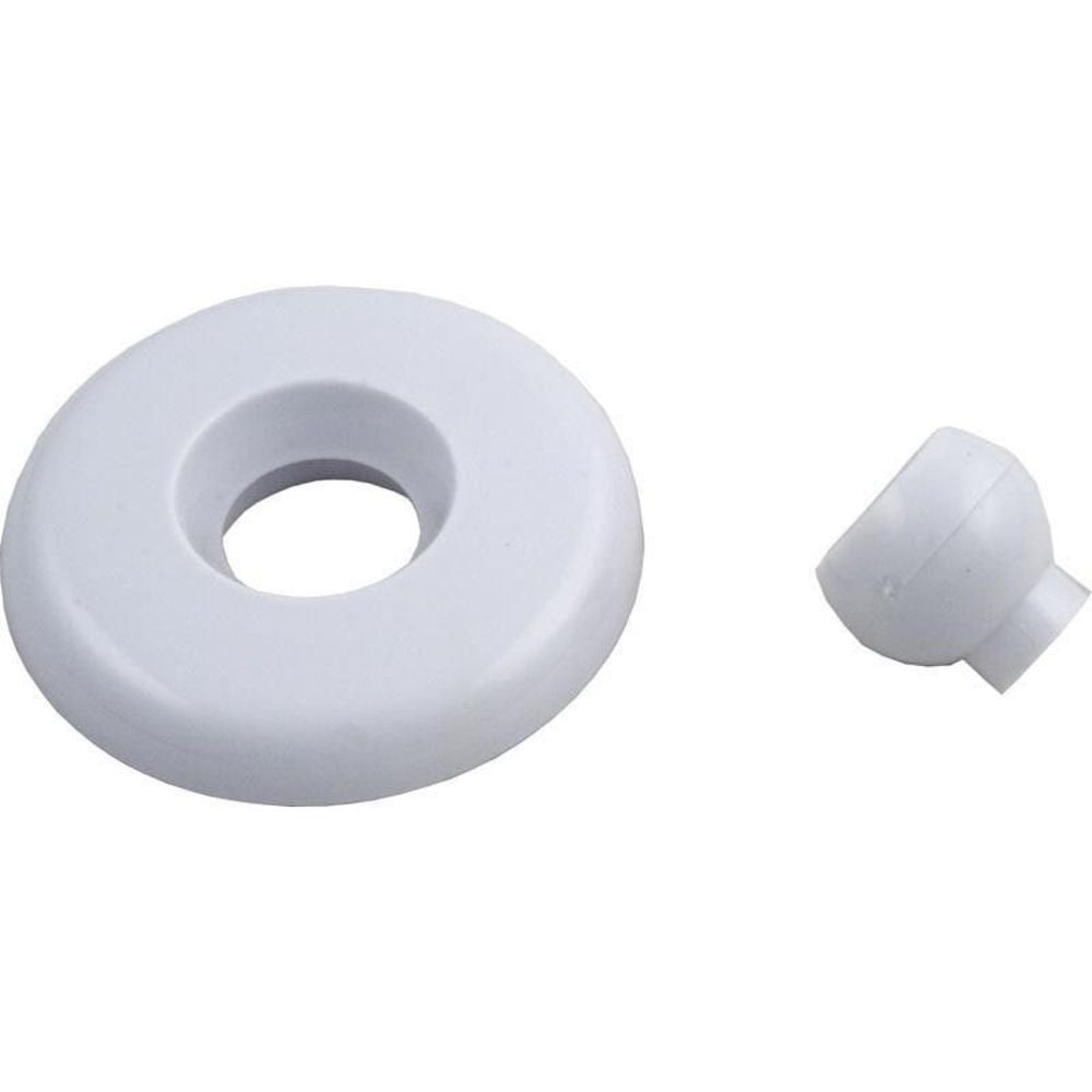 Balboa Mini Jet Escutcheon Cover & Eyeball Assembly - White 23320-WH 23320-WHITE
