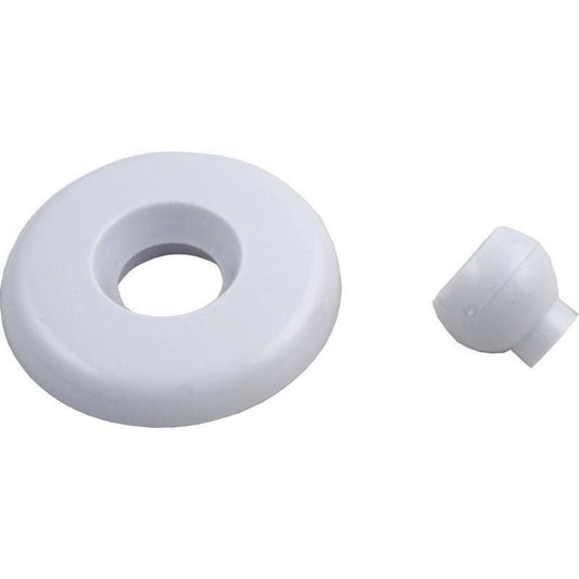 Balboa Mini Jet Escutcheon Cover & Eyeball Assembly - White 23320-WH 23320-WHITE