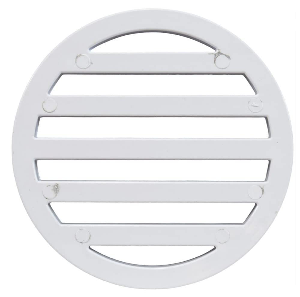3" White Deck Drain Cover 25533-300-010