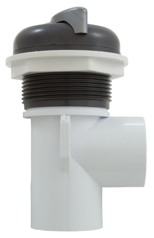 Custom Molded 25031-107-000 Diverter Valve 2-1/16" Hs 1"S S-Handle Gray/Silver