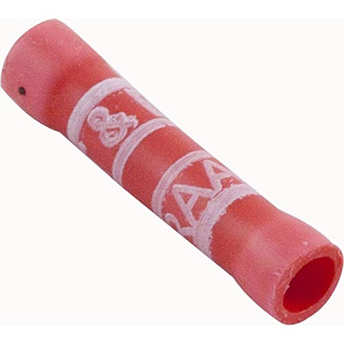 60-555-1732 22-18 AWG Red Wire Butt Splice (25 Pack)