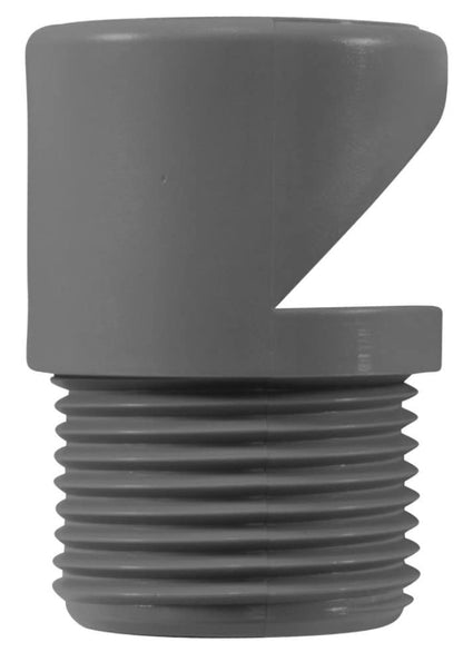 3/4 In Mip Aerator (Abs) Gray