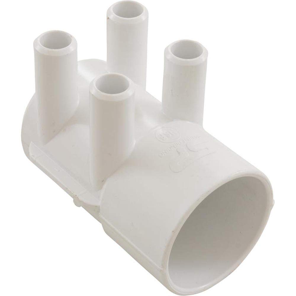 Waterway Sp Manifold 2"S X Dead End (4) Port 3/4"Sb #672-7370