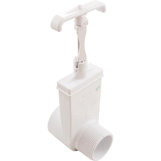 Custom Molded Products CMP Slice Valve, 1.5In Mip X 1.5In Fip 25854-150-000