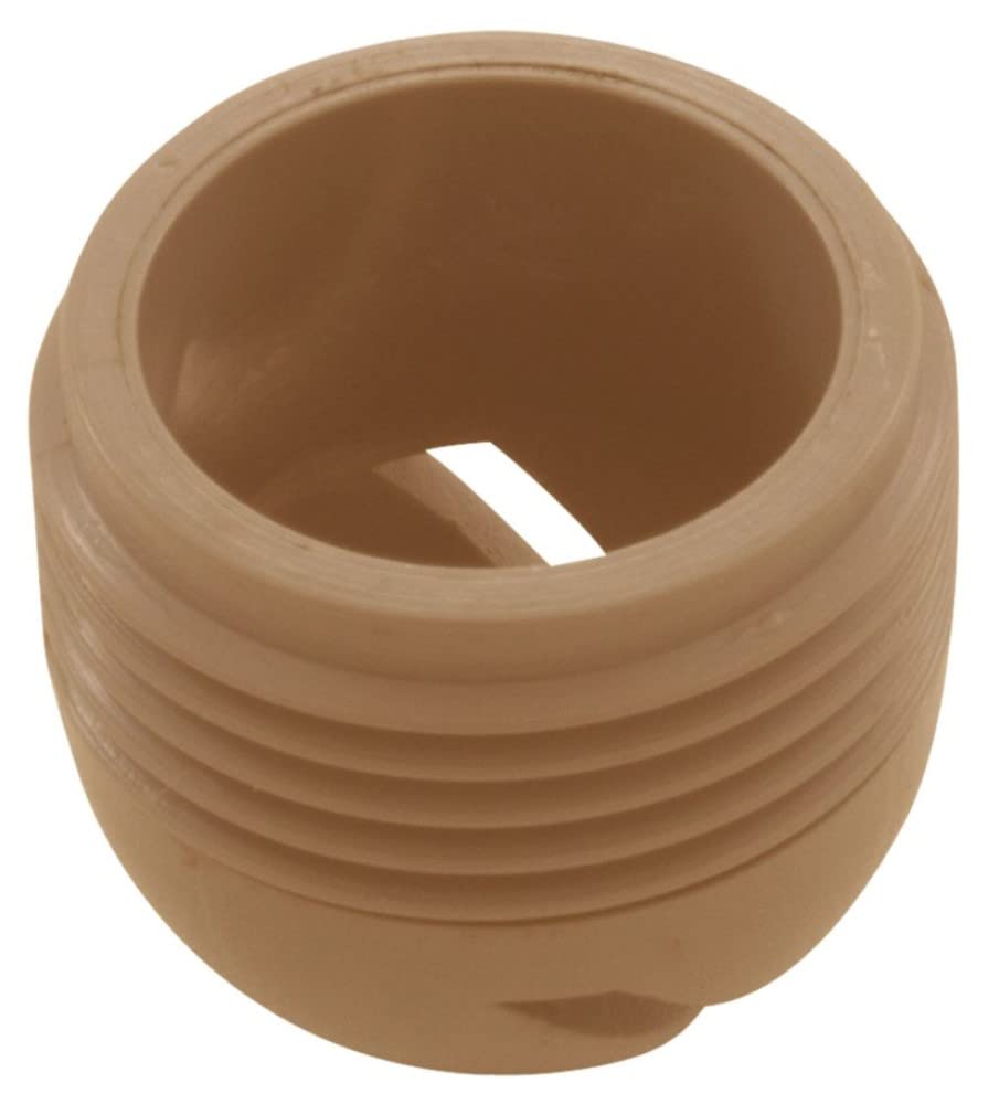 Custom Molded Products 3/4" Mip Round Aerator Slotted (Abs) Tan