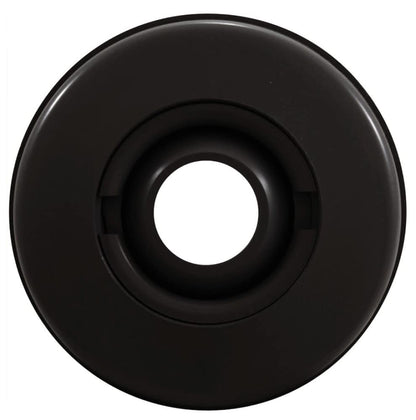 Custom Molded Products 25523-704-000 Fiberglass Wall Fitting w/Eyeball - Black