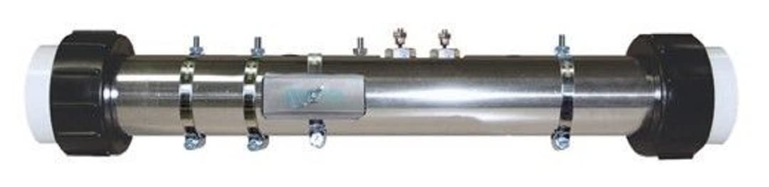 Hydro-Quip Heater, FloThru,Gecko Universal,2"x15",5.5kW,w/o Sensors,Gen 27-J0568-7S-K