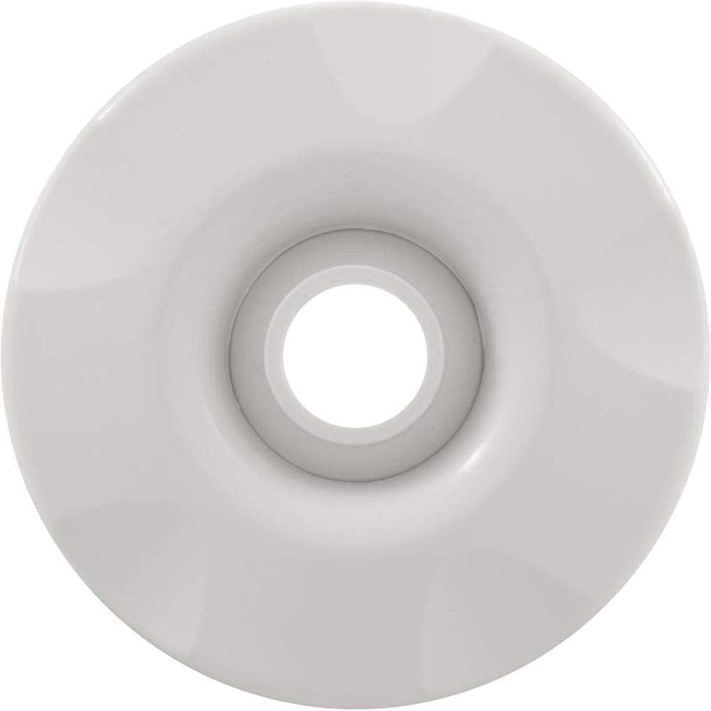 Waterway Plastics 806105394156 Classic White Bath Eyeball & 5 Scallop Esc Assembly