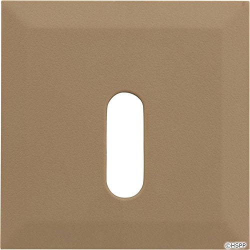 Custom Molded Products Deck Jet (J-Style) Square Cover Tan #25597-000-129
