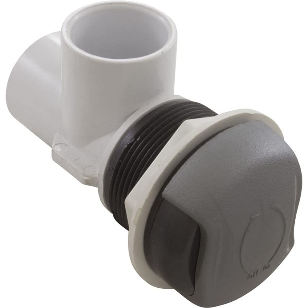 Custom Molded 25036-707-000 On/Off Valve, CMP Pro-Seal, 2-1/16"hs, Wave, 1"s, Slvr/Graph Gry