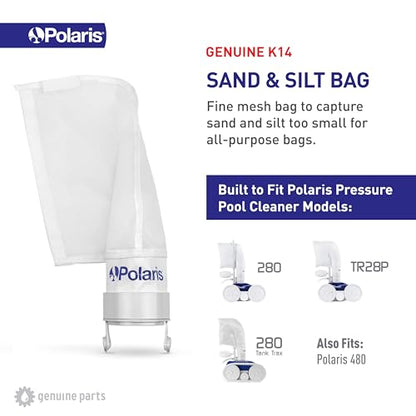 Polaris Zodiac K14 Sand and Silt Bag Replacement