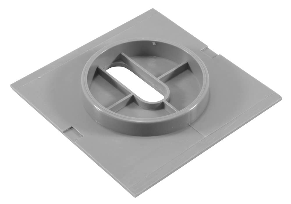 Custom Molded Products CMP Deck Jet (J-Style) Square Cover Gray 25597-000-121