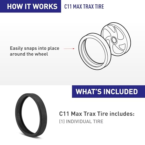 Polaris Genuine Parts Tire, MaxTrax, Black, 380/360/280, C11