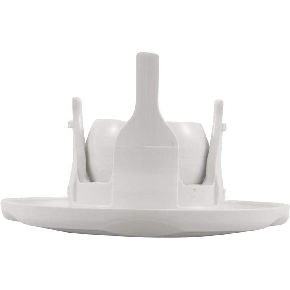 Waterway Plastics 806105394156 Classic White Bath Eyeball & 5 Scallop Esc Assembly