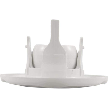 Waterway Plastics 806105394156 Classic White Bath Eyeball & 5 Scallop Esc Assembly