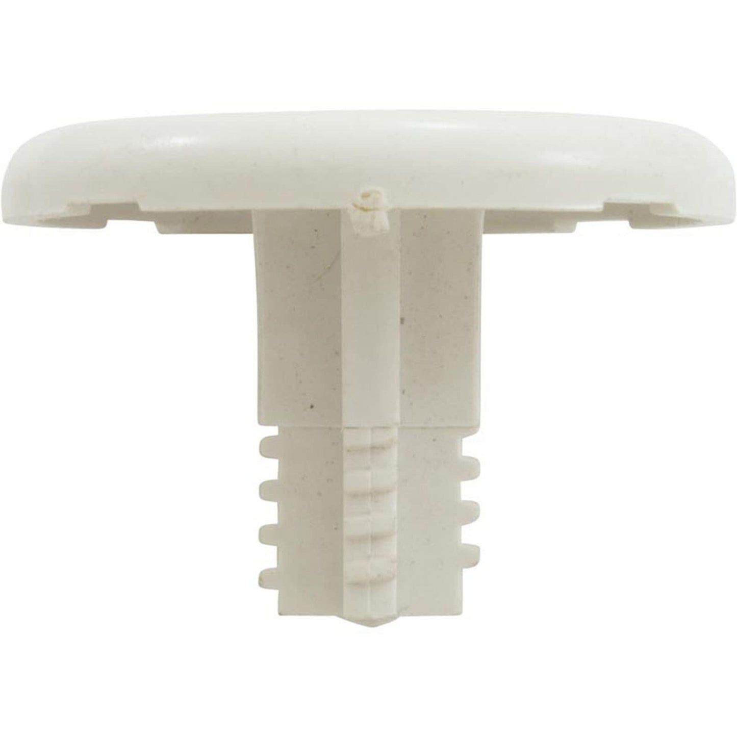 Waterway Air Injector Cap, Low Profile, 1-3/4" fd, White #672-2130