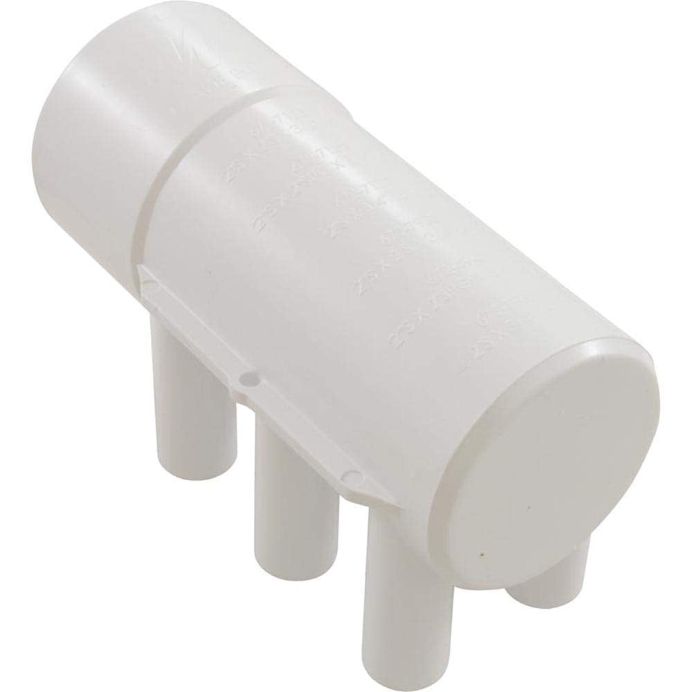 Waterway Plastics Sp Manifold 2" S X Dead End (6) Port 3/4" Sb