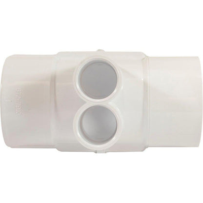 Waterway Plastics Manifold, 2" S X 2" S (2) 3/4" S Ports