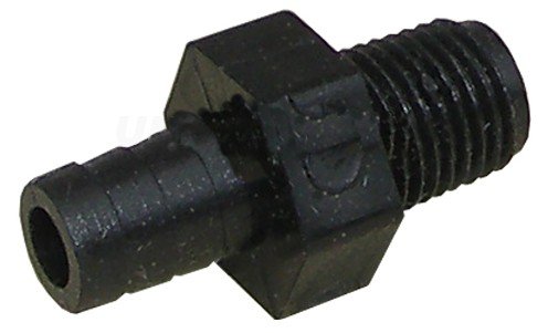 Waterway Plastics 672-4350 Drain Plug Adapter44; 0.25 MPT x 0.37 in. RB