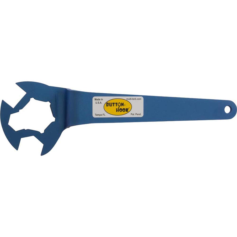 Multi-Tork Tool, Button-Hook, Drain Plug Wrench, Stainless Steel DPW-150