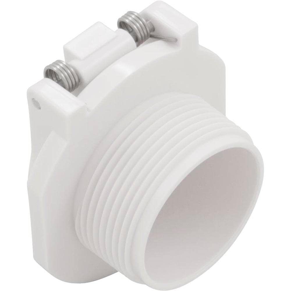 Waterway 600-2200 1-1/2" MPT Vac Lock Fitting-White-600-2200