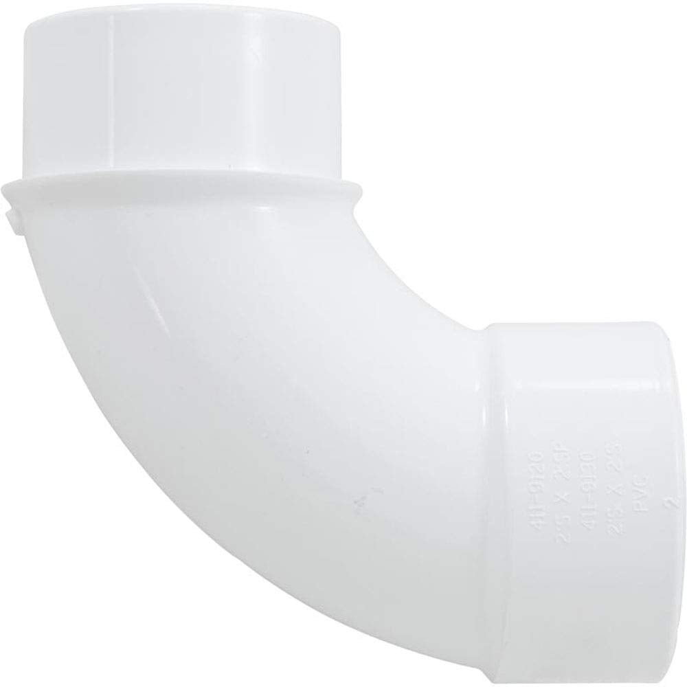 Waterway Plastics 806105083876 2 Socket x 2 in. Spigot Sweep Elbow