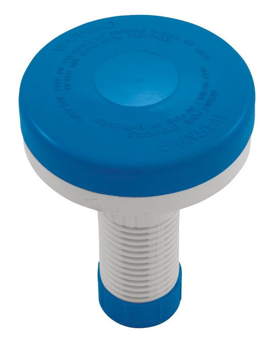 Custom Molded Products CMP 27051-019-000 Blue and White-Colored Floating Spa Chlorinator Dispenser