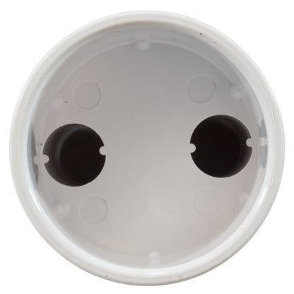 Waterway Plastics Bath Barb Adapter 1.5 Socket X (2) 3/4" Smooth Barb