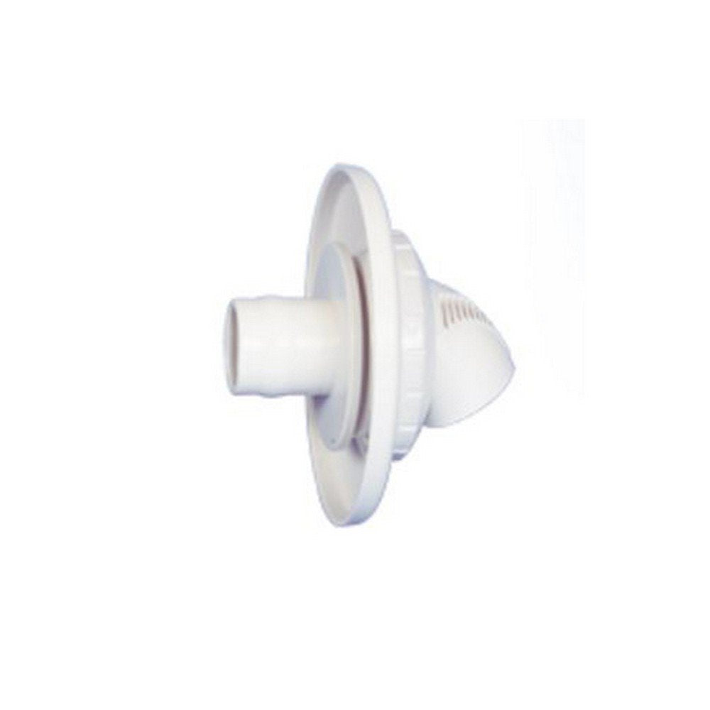 Inlet Fitting, Infusion Vent, 1" Insider Glueless, w/Flange, White