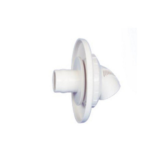Inlet Fitting, Infusion Vent, 1" Insider Glueless, w/Flange, White