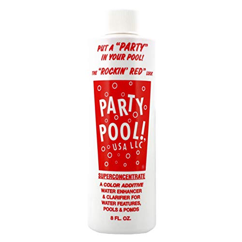 Party Pool LLC Color Additive Rockin Red, 8 Ounce