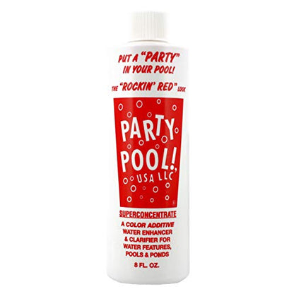 Party Pool LLC Color Additive Rockin Red, 8 Ounce