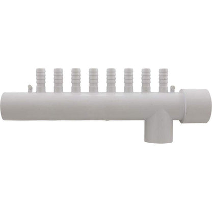 Custom Molded Products CMP Plumbing Manifold, 1in S x 1in SPG with 8 3/8in Barbs 21028-000-000