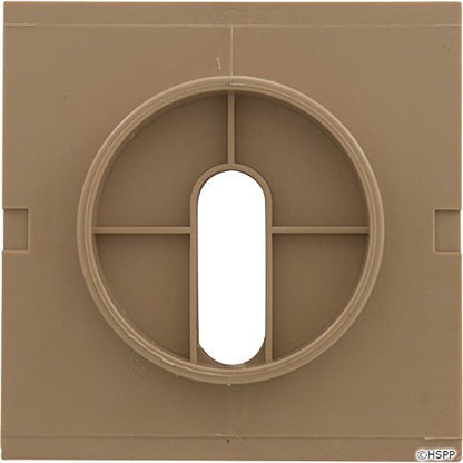 Custom Molded Products Deck Jet (J-Style) Square Cover Tan #25597-000-129