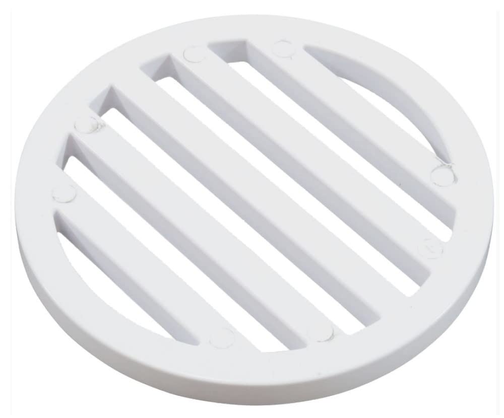 3" White Deck Drain Cover 25533-300-010