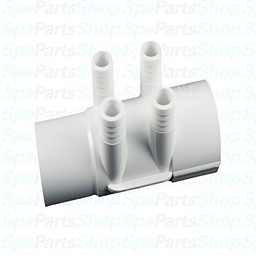 Waterway 672-7140 Manifold - 2 x 2 in. Spigot x 4.75 in. Rib by Waterway