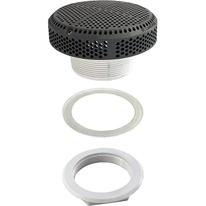 Waterway 640-3587 V 640-3587V 180 GPM Super Straight Hi-Flo Suction Assembly, 2 1/2", Gray