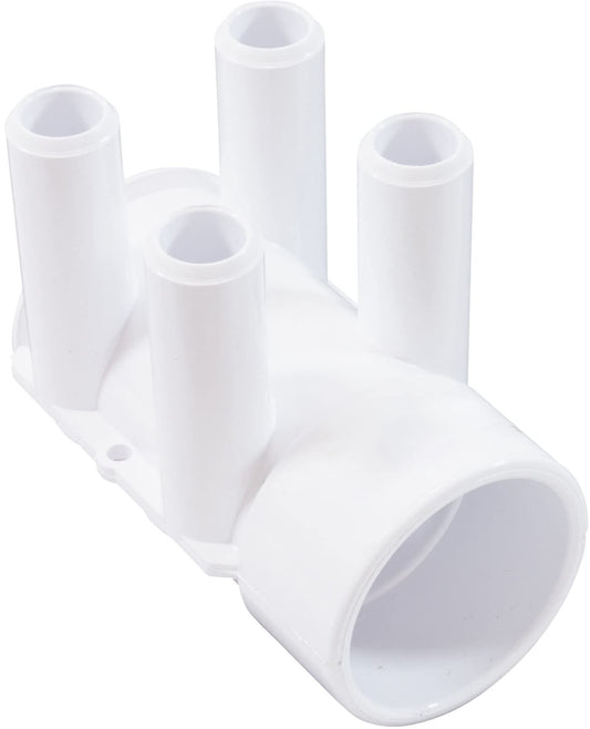 WATERWAY PLASTICS 672-4960 Sp Manifold 1 1/2 Inch S X Dead End X (4) 3/4 Inch Sb