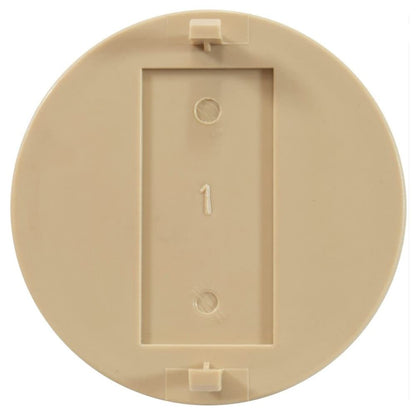 Custom Molded Products Logo Insert, Blank, Skimmer Lid Tan