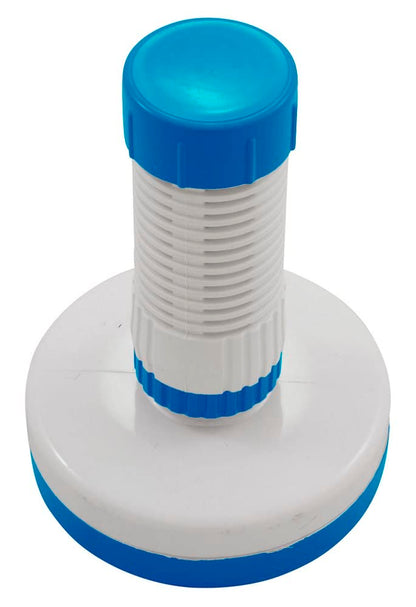 Custom Molded Products CMP 27051-019-000 Blue and White-Colored Floating Spa Chlorinator Dispenser