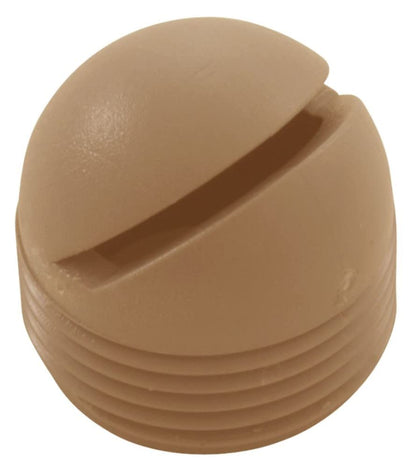 Custom Molded Products 3/4" Mip Round Aerator Slotted (Abs) Tan