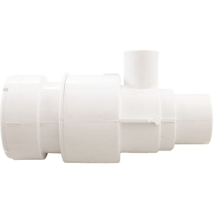 Waterway Poly Storm 1" SPGx1-1/2 SPG WHT STR Body Assy