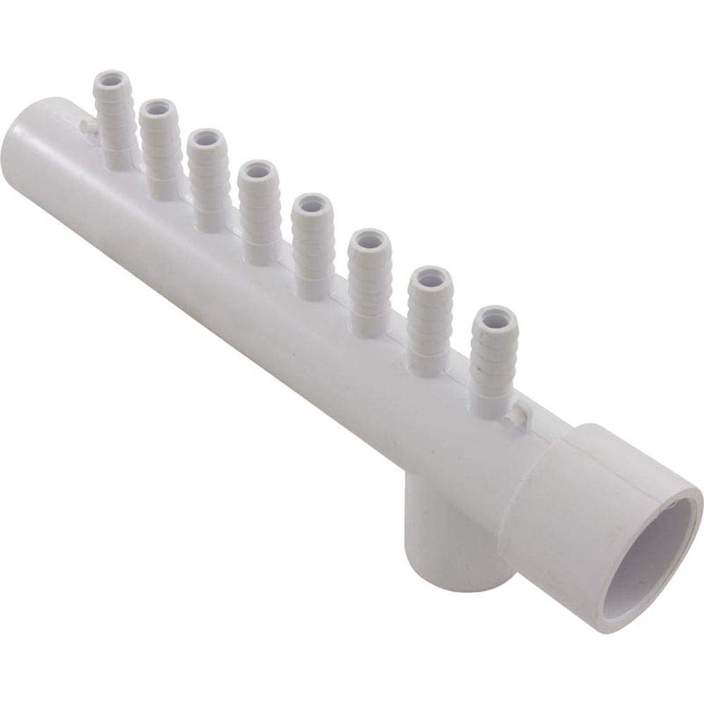 Custom Molded Products CMP Plumbing Manifold, 1in S x 1in SPG with 8 3/8in Barbs 21028-000-000