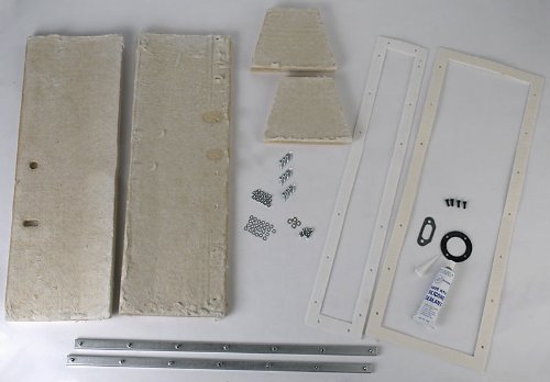 Zodiac R0305305 Refractory Tile Set Replacement Kit for Zodiac Jandy Hi-E2 350 Pool and Spa Heater