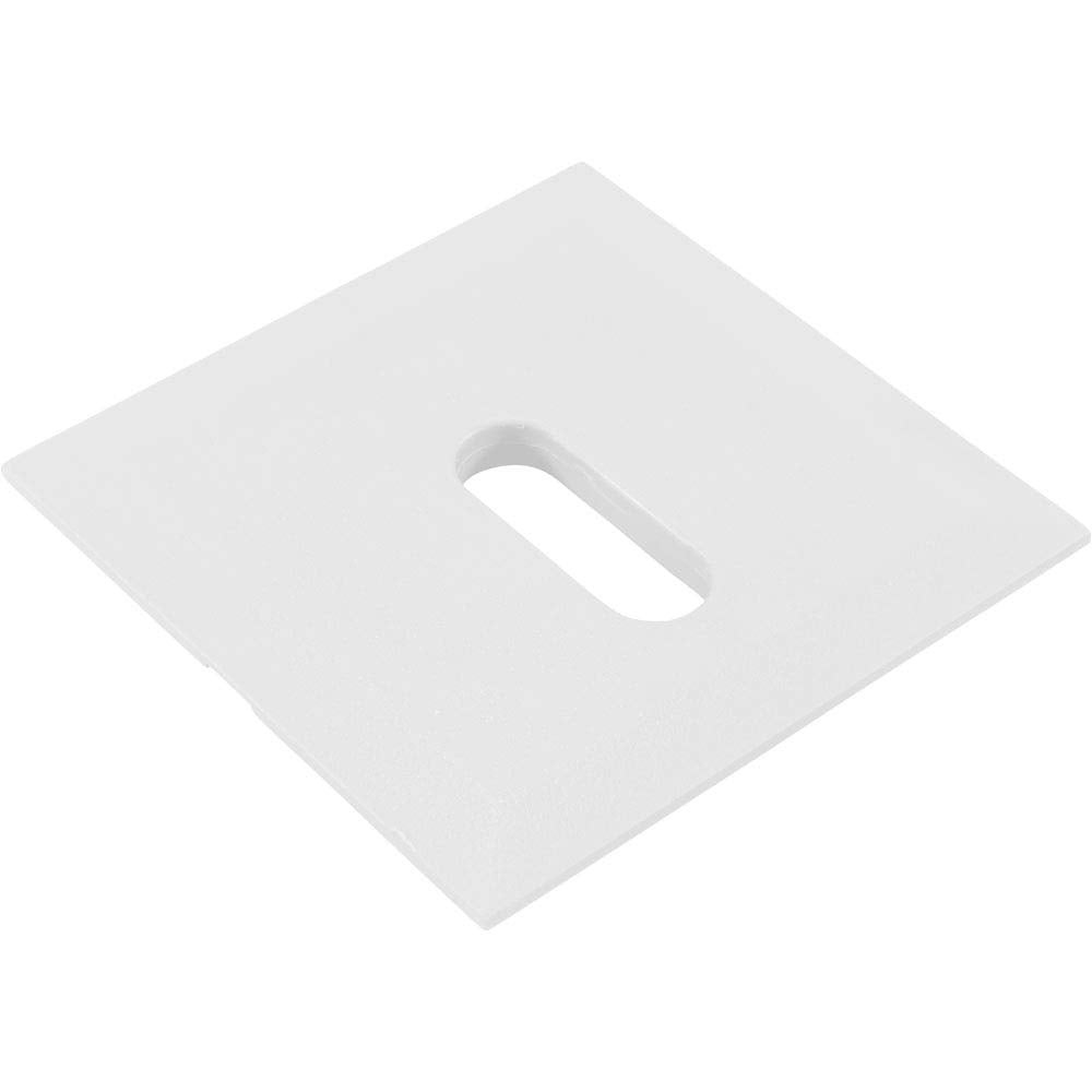 Custom Molded Products Deck Jet (J-Style) Square Cover White #25597-000-120