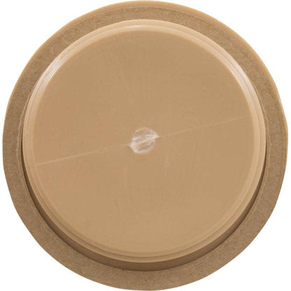 Custom Molded Products 1.5In Npt Flat Plug, Tan