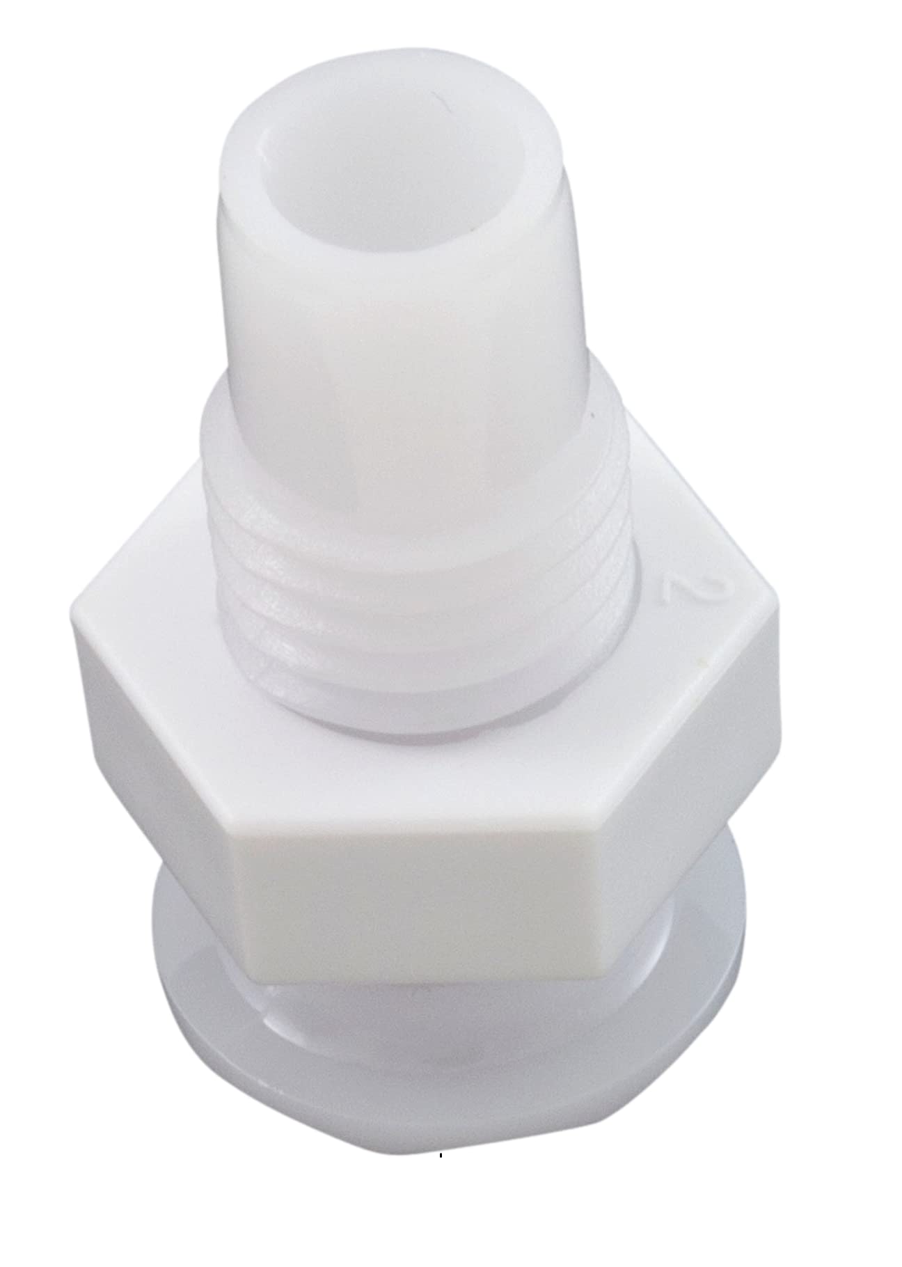 Rising Dragon 143000-00024 Pinwheel Mini POL 1/2" hs 5/8" fd Light Wall Fitting