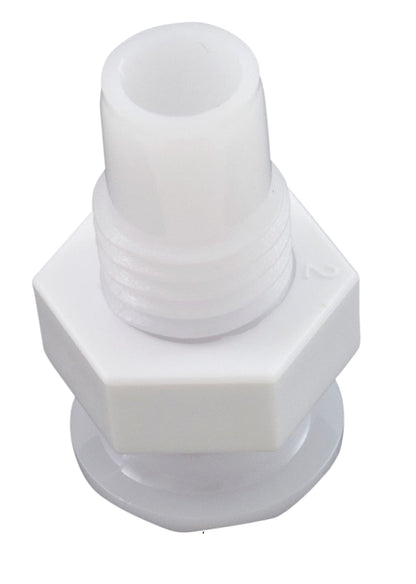 Rising Dragon 143000-00024 Pinwheel Mini POL 1/2" hs 5/8" fd Light Wall Fitting