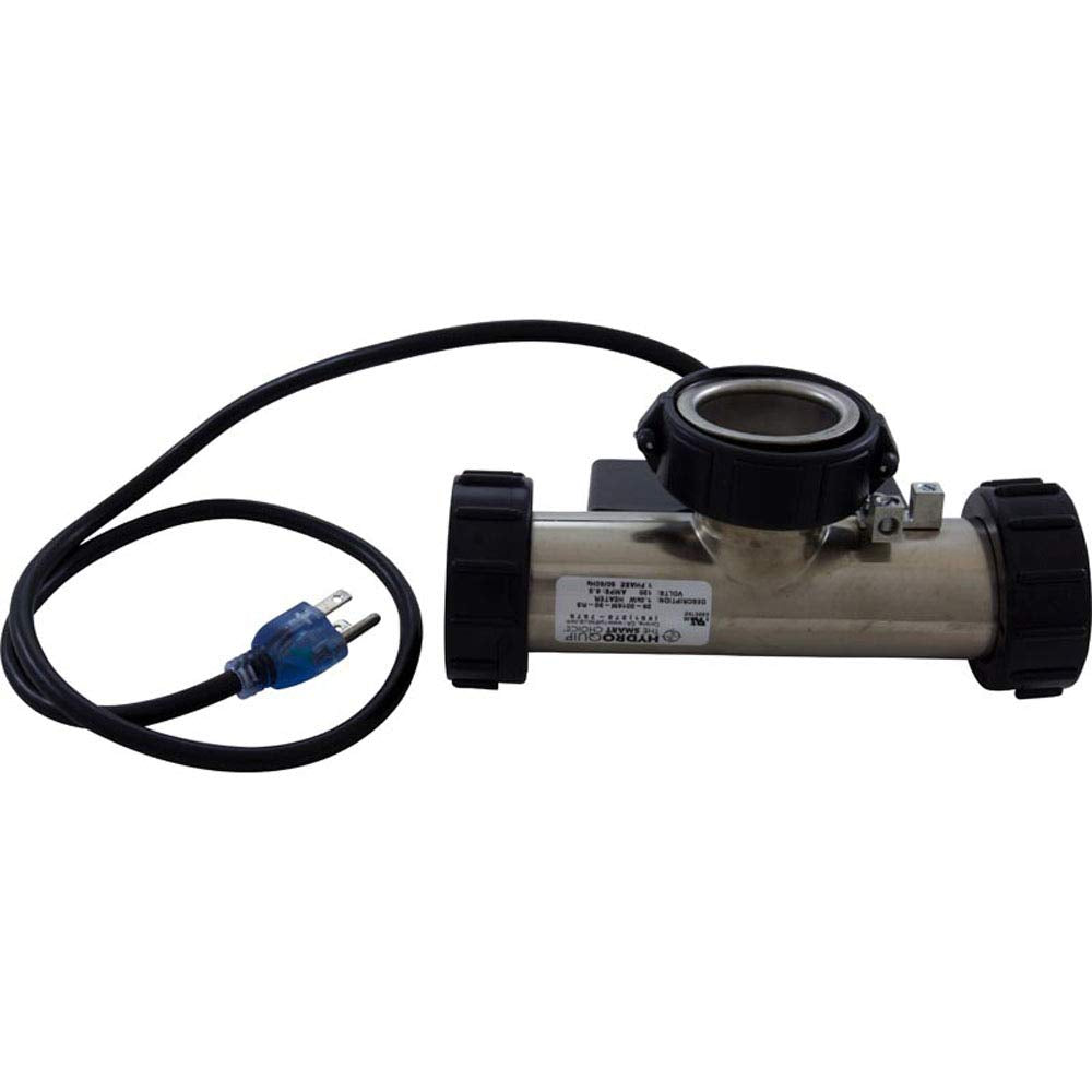 Hydro-Quip Pure Heat 1-1/2in. Tee Style Compact 1.0kW Whirlpool Bath Heater PH100-10UP