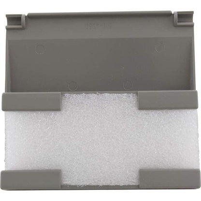 Weir, Waterway Front Access Skim Filter, Light Gray, w/Foam
